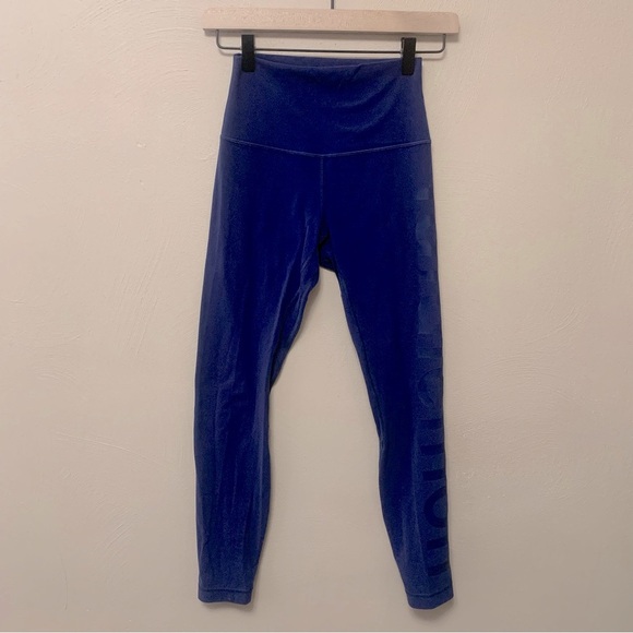 Lululemon Align High-Rise Pant 25" *Graphic Night Sea Size 4 W5EB7S - Picture 4 of 14